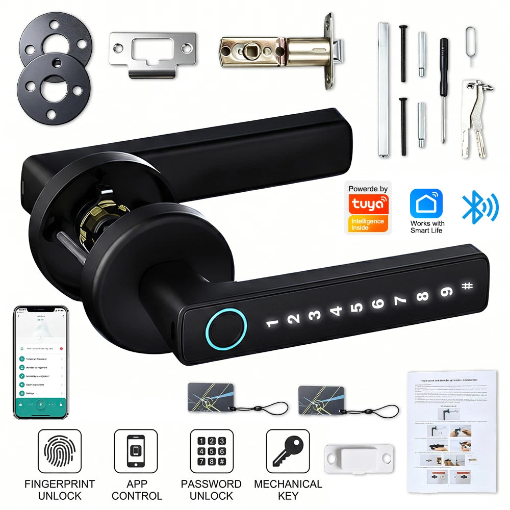 SOURSELL Nexus — Sleek Keyless Biometric Handle