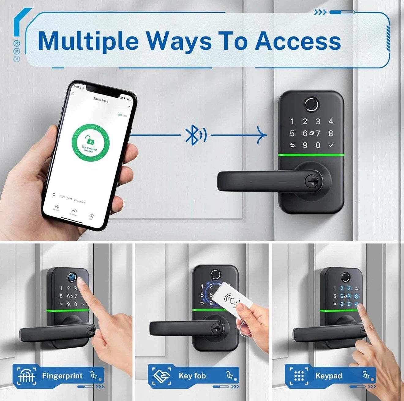 Kucacci Elite — Keyless Entry Smart Touchscreen Lock